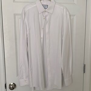 Charles Tyrwhitt Classic White Men's Shirt 16 1/2 / 36in